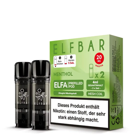ELFBAR ELFA PODS 20mg – Menthol