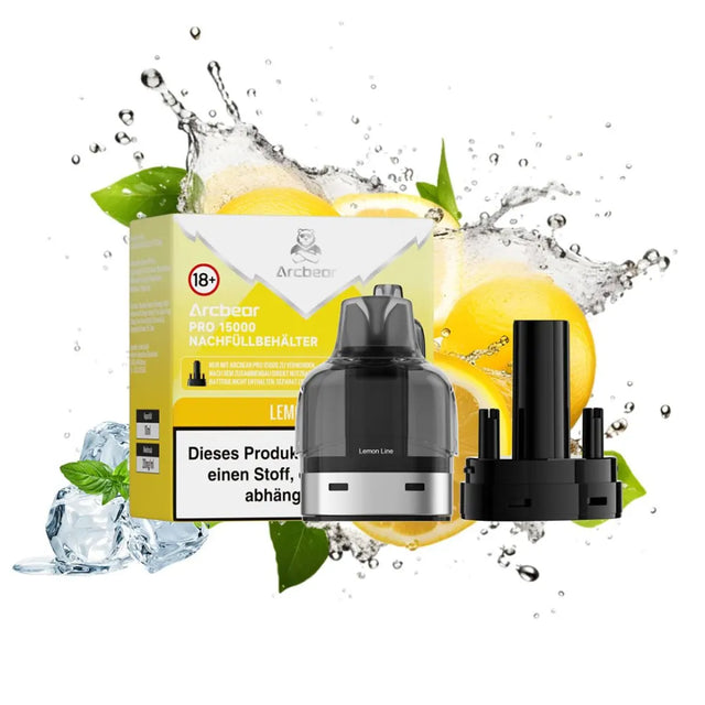 Arcbear Pro 15000 Nachfüllbehälter 10ml – Lemon Lime