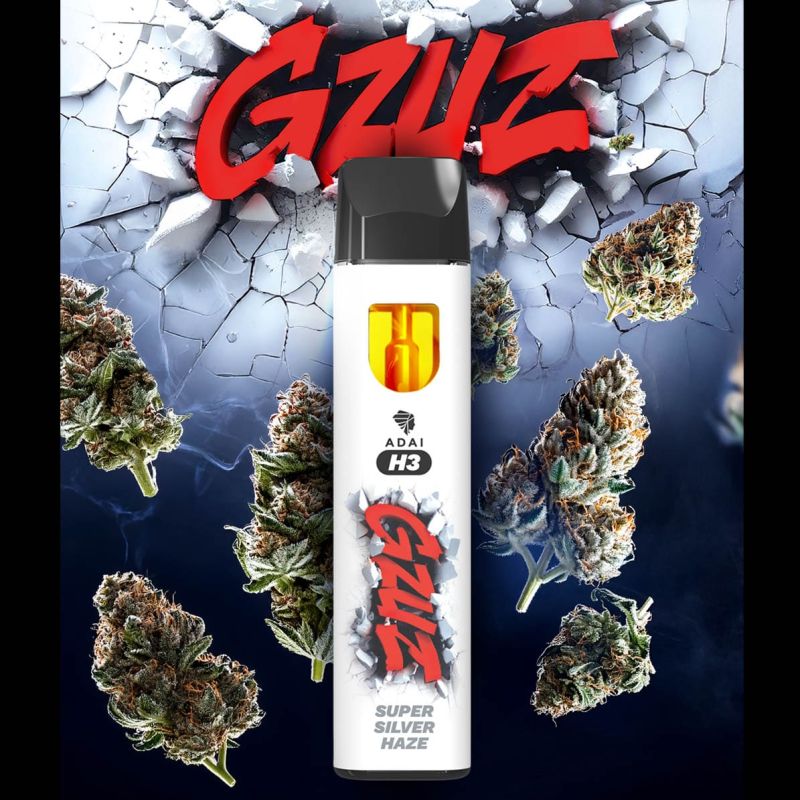GZUZ H3 Superior Blend Super Silver Haze | Einweg Vape 1ml