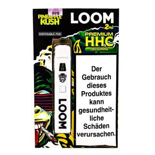 Loom HHC Vape - Einweg E-Zigartette - Pinapple Kush - 2ml